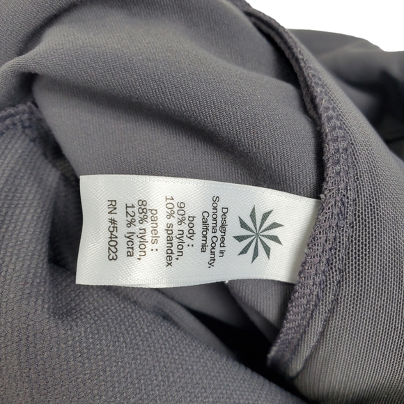 Athleta Joggers Gray Skinny Pull On Highline Hybrid Summiter Stretch Size 8T - Picture 11 of 15